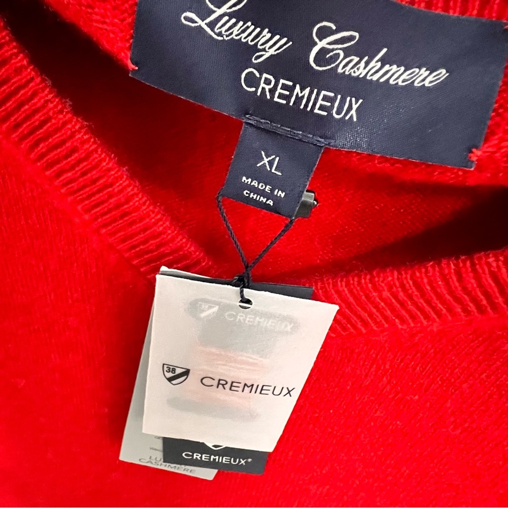 NWT $200 Daniel Cremieux Cashmere Sweater - Picture 7 of 12